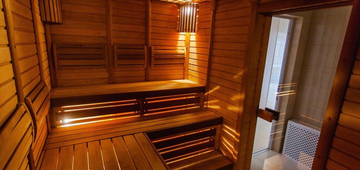 sauna fińska drewniana